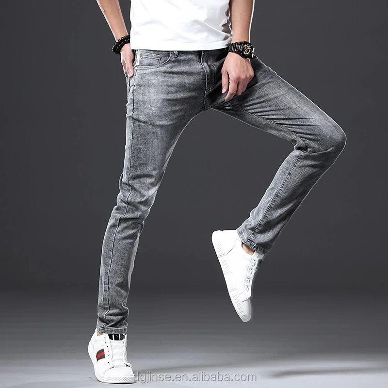 Custom Logo Men Fashion Denim Jeans Plus Size Breathable Comfortable ...