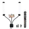 FOSOTO FT-450 Photographic Lighting Multimedia Extreme With Selfie Function 3000-5500K Led Ring Light For Video Camera Phone