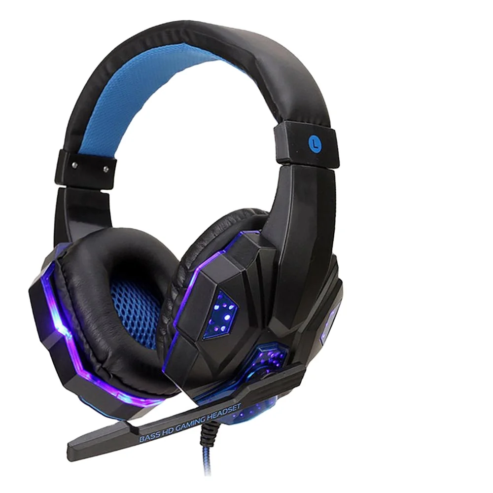 

Professional Led Light Gamer for Computer Ps4 Ps5 Headphones Bass Stereo Pc Wired Gifts Best with Mic Pro 7.1 Headset Gaming