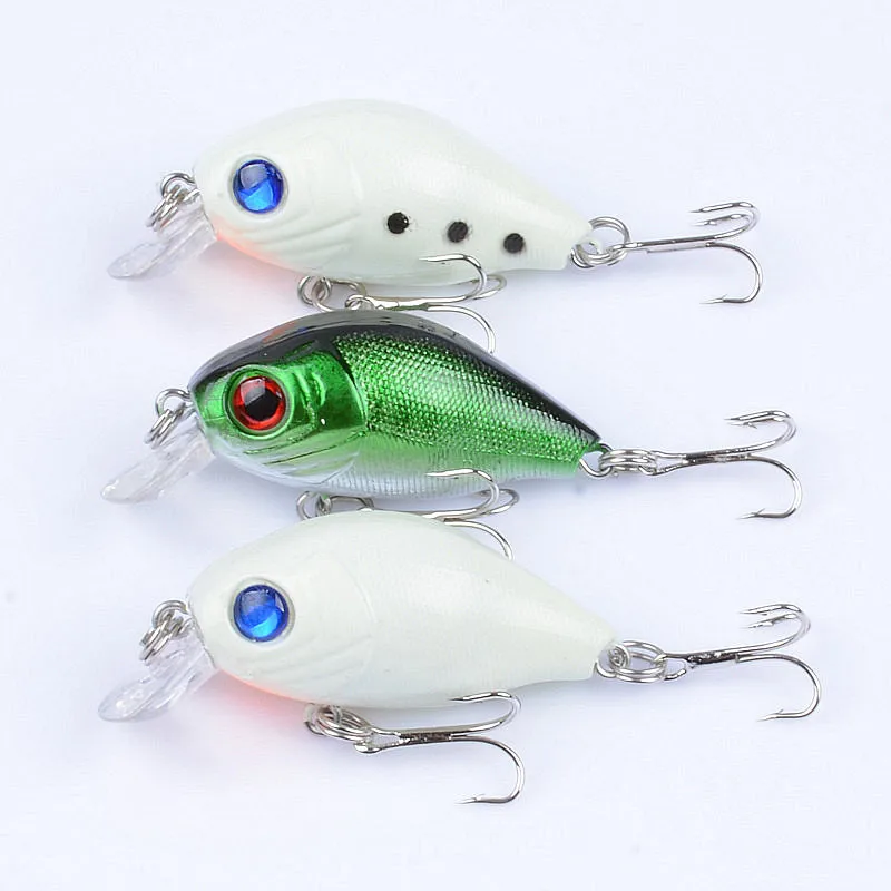 

5cm/7g hard plasticbait spinning fishing lures