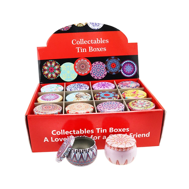 

2.2OZ Christmas Aromatherapy Natural Soy packaging for Candle 24-piece Set