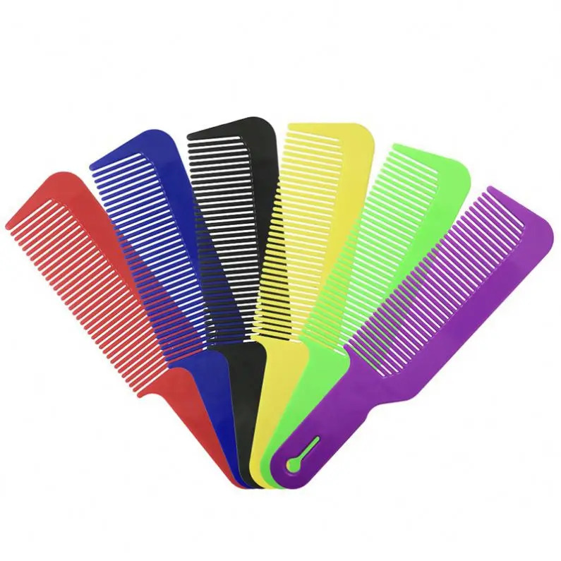 

Hair Brush Hairdressing Comb Anti-static Hair Cutting flat headCombs Detangle Straight Hair Pro Salon Styling Tool Kelebek Bicak