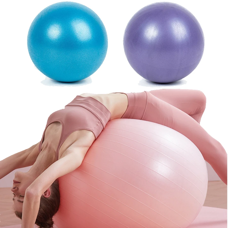 

New Design Custom Logo Thicken Non Burst Balance Ball Fitness Exercise Fit PVC Yoga Balls, Green, blue, orange or custom