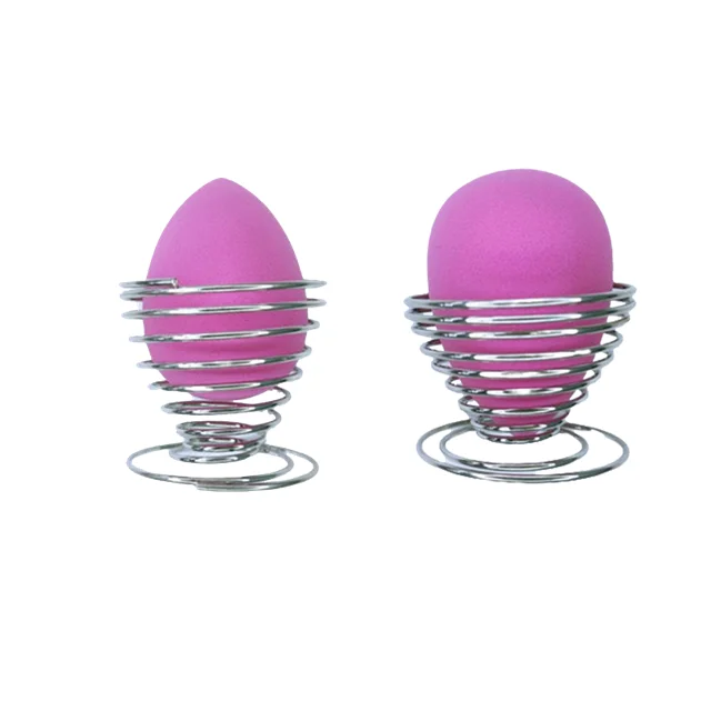 

1PC Empty Makeup Sponge Holders Cosmetic Puff Display Stand Sponge Egg Drying Holder Bracket Make up Puff Support, Customized color