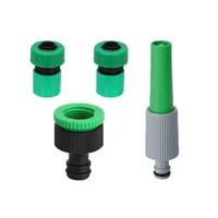 

spray water gun washing spray adapter High pressure flexible hose nozzle one patterns nozzle connector set