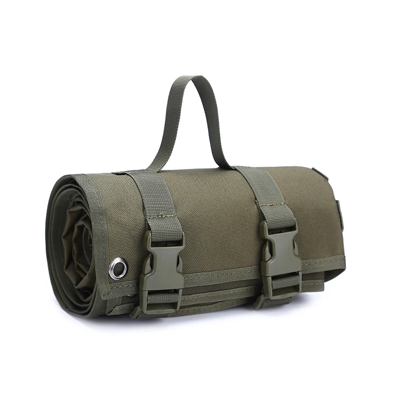 

Outdoor Tactical Anti-Slid Shooting Mat Roll-Up Bag Military Non-Slip Gun Hunting Pad Moisture-Proof Camping Mat Accessory Bag