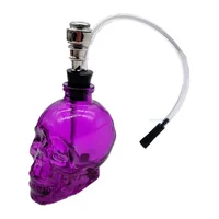 

Wholesale High Quality Purple Skulls Glass Smoking Pipes Weed Glass Smoking Pipe