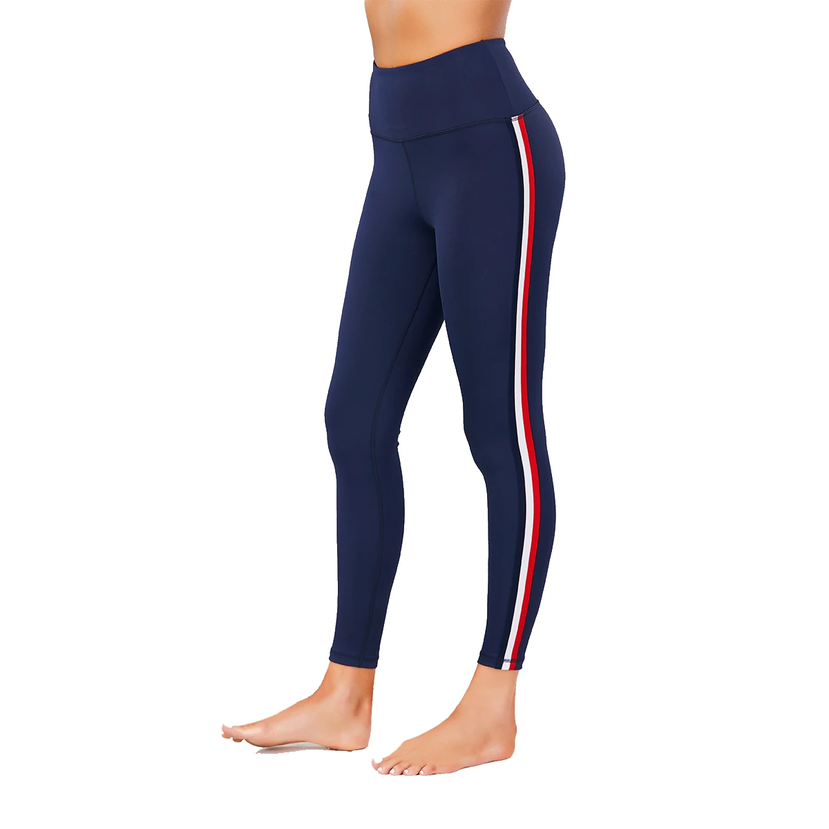 

Luck Panther wholesale Special discount Quality women Yoga Pants Fitness Leggings with side stripes