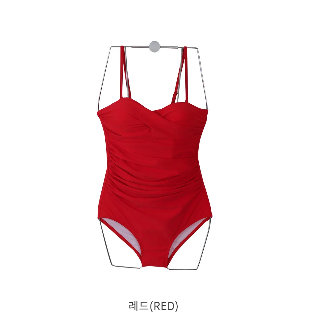 

YZ-0997 Ins Show Thin Hot Spring Wind Conservative Woman Bikini Swimsuit One Piece Sexy Swimsuit 2021