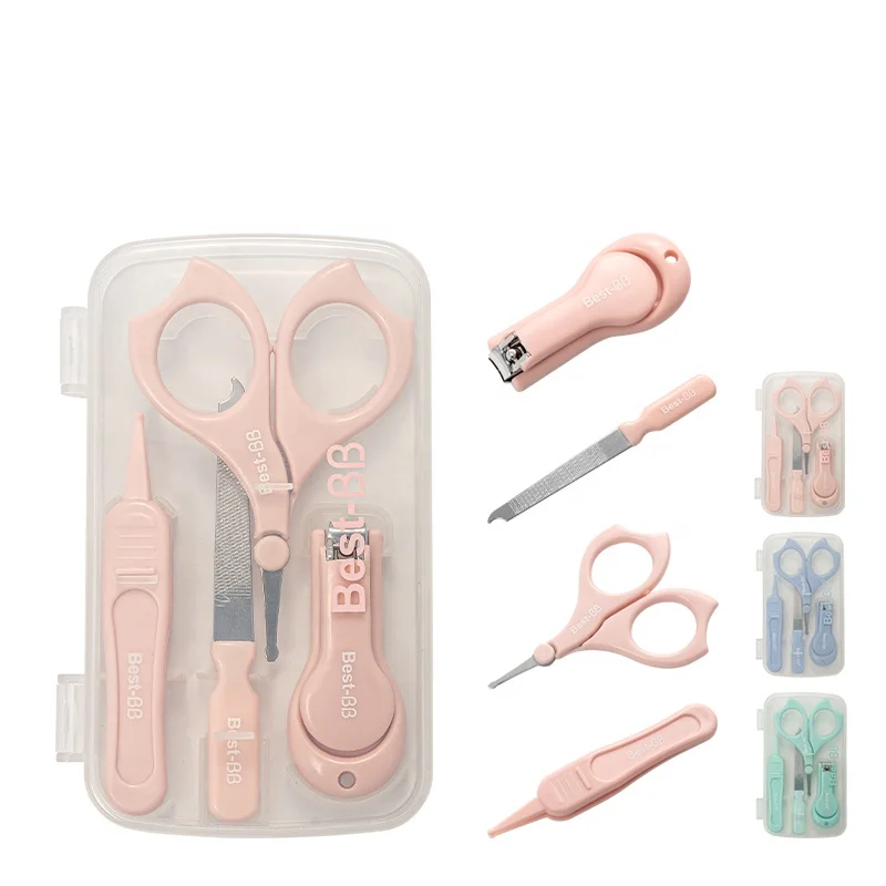 

Eliter Amazon Hot Sell In Stock Safe Grooming Kit For Baby Babi Manicure Kit Set For Baby Care New Born Grooming Kit