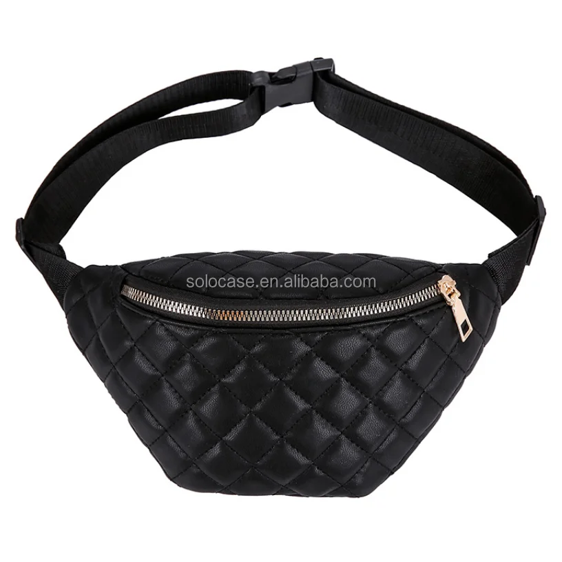 Large Crossbody Zipper Waist Pack