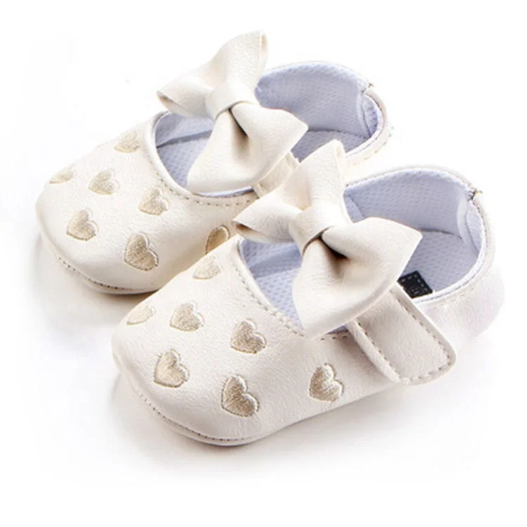 

Wholesale cute designer inspired embroidered toddler shoes girl bow sandals, As pics shown