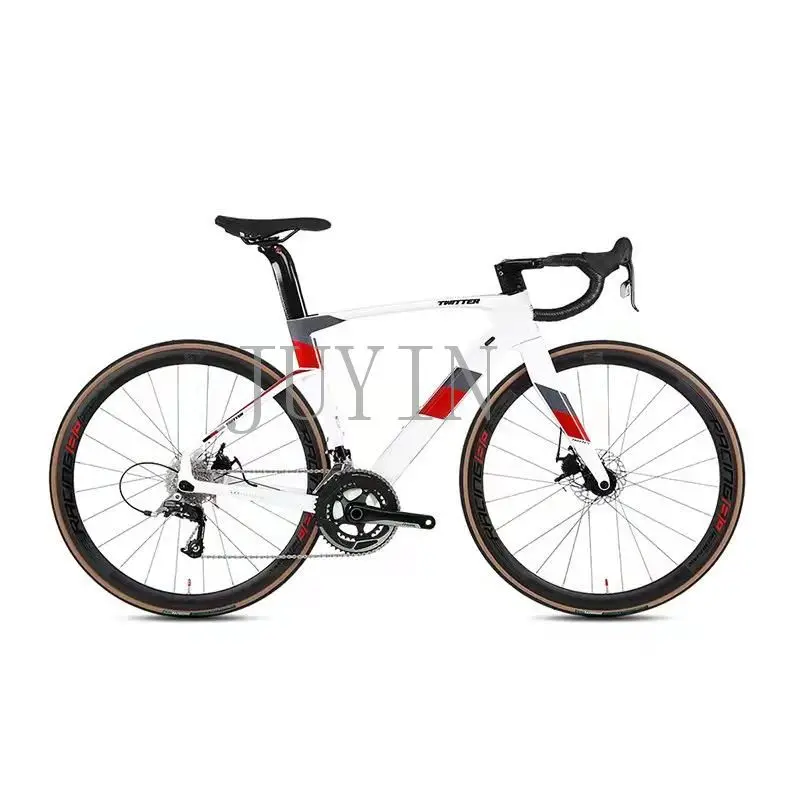 

JUYIN spot disc brake 22 speed sports car city road bike multi-color multi-size carbon fiber road bike