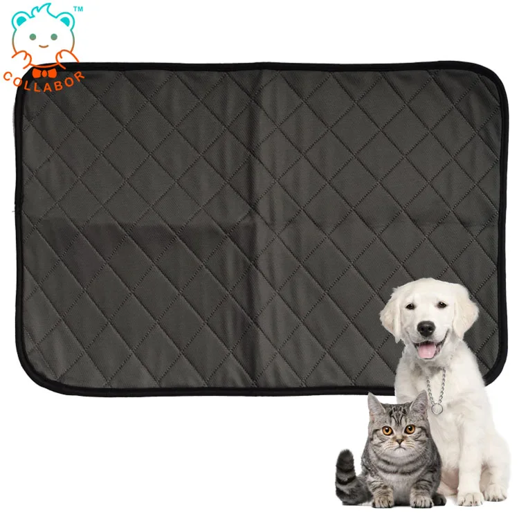 

COLLABOR Reusable Dog Bed Mats Pee Pads Blanket Washable Puppy Pads Mat Hygienic Mat For Dogs, Solid,printing