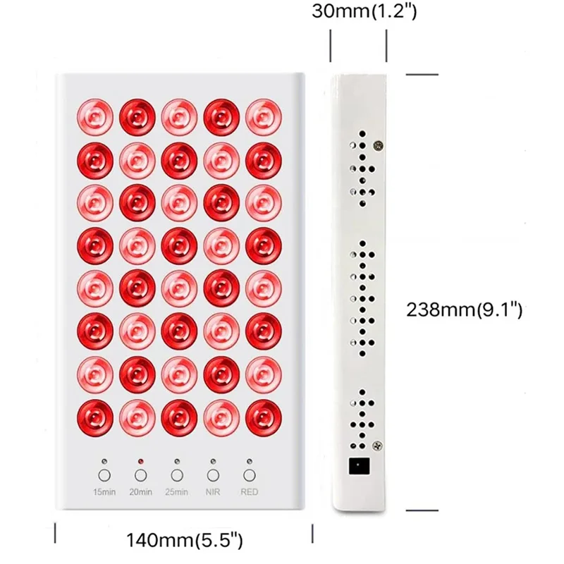 

200w mini Portable led red light therapy handheld tabletop stand easy to carry For Traveling Skin Treatment Therapy Device, 660nm+850nm