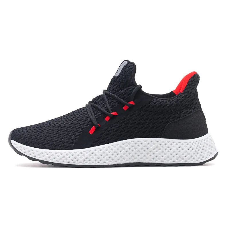 

Men's Sports Sneakers Fashion Casual Fly Weaving Breathable Running Shoes, Picture