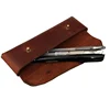 Leather Pencil Case Pencil Roll Leather Pen Pouch Tool Case