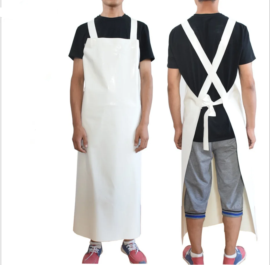 Labor Protection Food Process Meat Fish Food Factory Butchers Tpu Apron