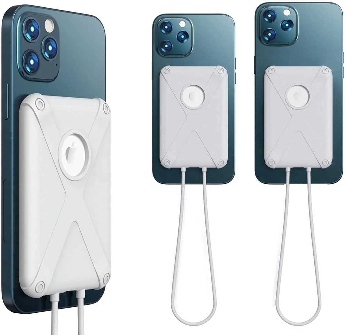 

Soft Rubber Protective Carrying Cover Protective Case Waterproof Soft Silicone Cover For Apple Magsafe Battery Pack