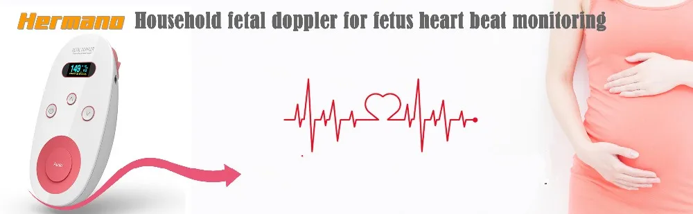 Do detector fetal direto do coração do bebê do ultrassom de Doppler do preço de grosso da fábrica monitor de coração fetal bonito certificado CE