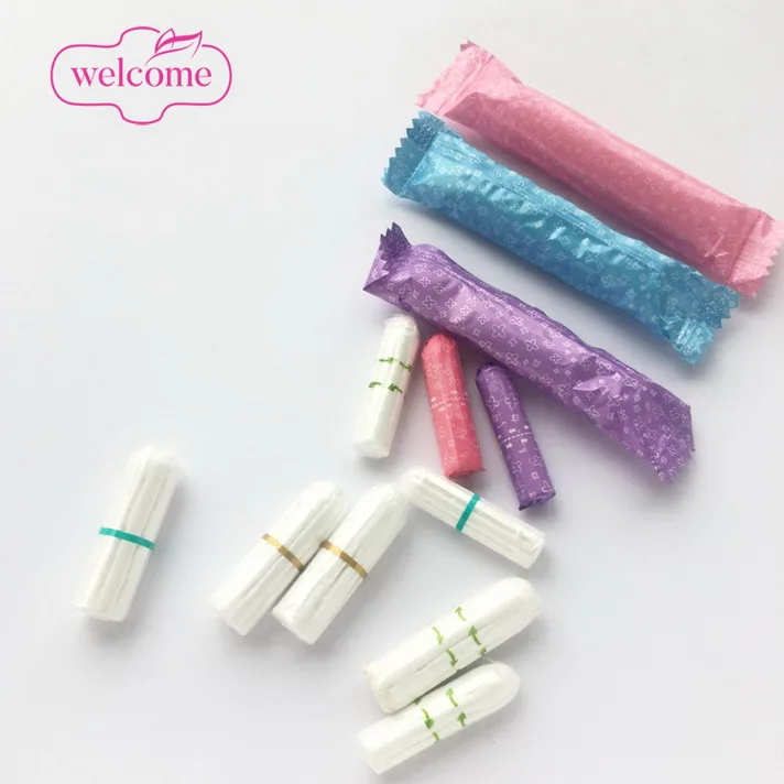 

Private Label GOTS Certified Organic Cotton Tampon Comfort Silk Touch Feminine Hygiene Eco Friendly Tampons