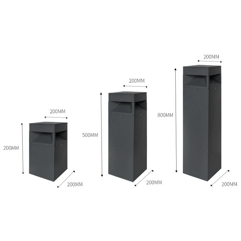 
path light modern outdoor led acrylic garden light modern garden landscape IP65 led lawn light 