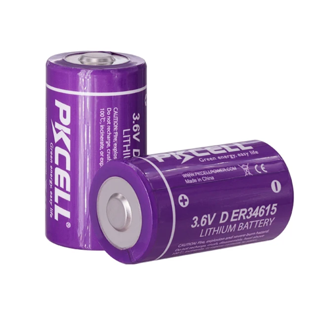 

PKCELL ER34615 3.6V D 19000mAh Lithium Battery for smart meter