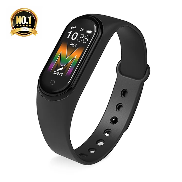 
2020 New fitness tracker mi smart bracelet waterproof m5 smart band 5 for ios android 