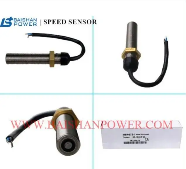 Details about   2 pcs/lot MSP676 New Magnetic Pick up rotate speed sensor Generator parts 
