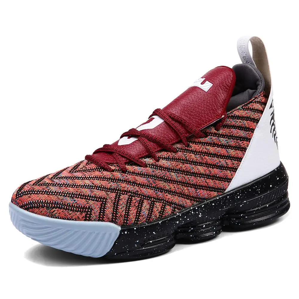 

Basketball shoes men's real war boots High Top Sneakers new anti slip wear shoes in spring 2020