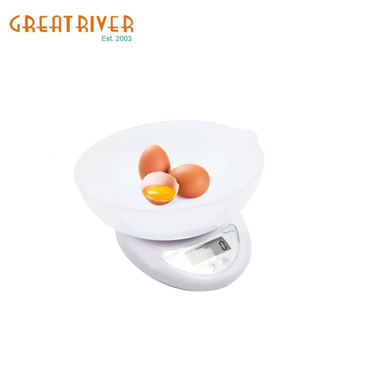 

Great River high quality 5kg load cell kitchen scales