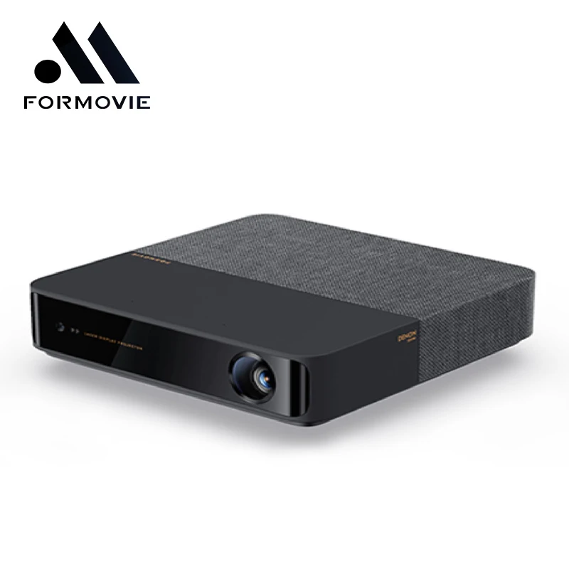 

Formovie S5 Laser 4k Projector Smart WIFI 3D ALPD Android9.0 1080P HDR10 Auto Correction Portable Mini 4k Laser Projector