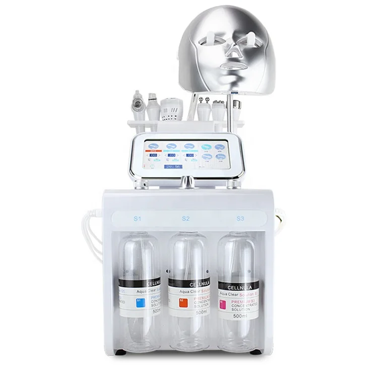 

2020 Update Design 8 IN 1 PDT Led Oxygen Jet Peel Machine