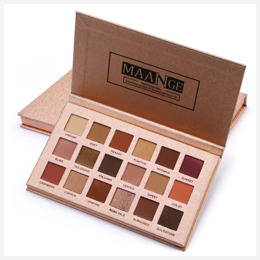 

35 colors glitter eye shadow Cosmetics High pigment palette matte eye shadow palette high quality matte eyeshadow
