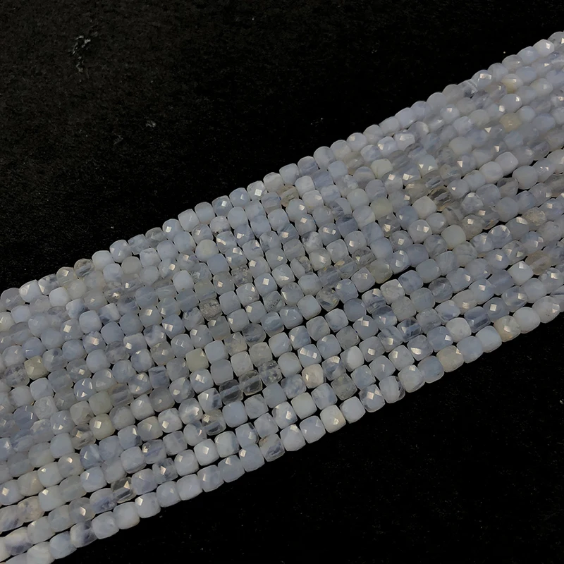 

Cube Wholesale Natural purple agate Crystal Stone Beads