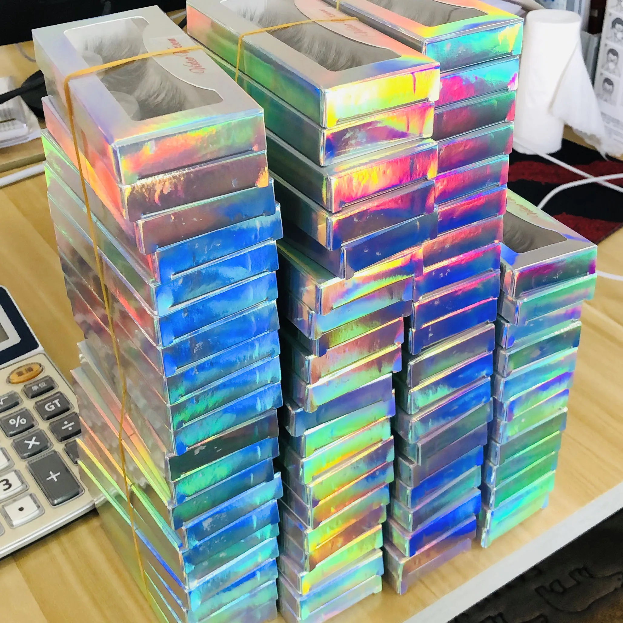 

free sample Wholesale fluffy dramatic 25mm 3D Mink Eyelashes with private label Packaging lashes box