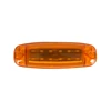 Practical Truck/Trailer/Tractor Vehicle Lights 6" AMBER LED Side Marker and Clearance Light