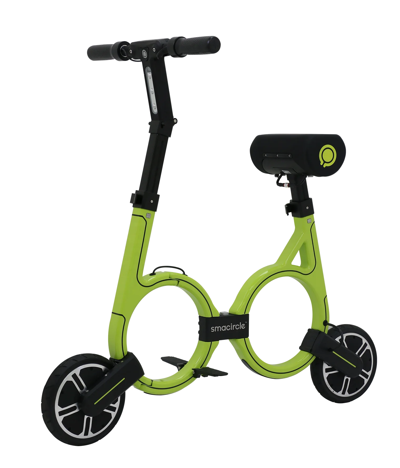 

Smacircle Unique Design Electric e bike with Removable Seat Lightweight Mini Electric Scooers Electric Bicycle For Adult, Green