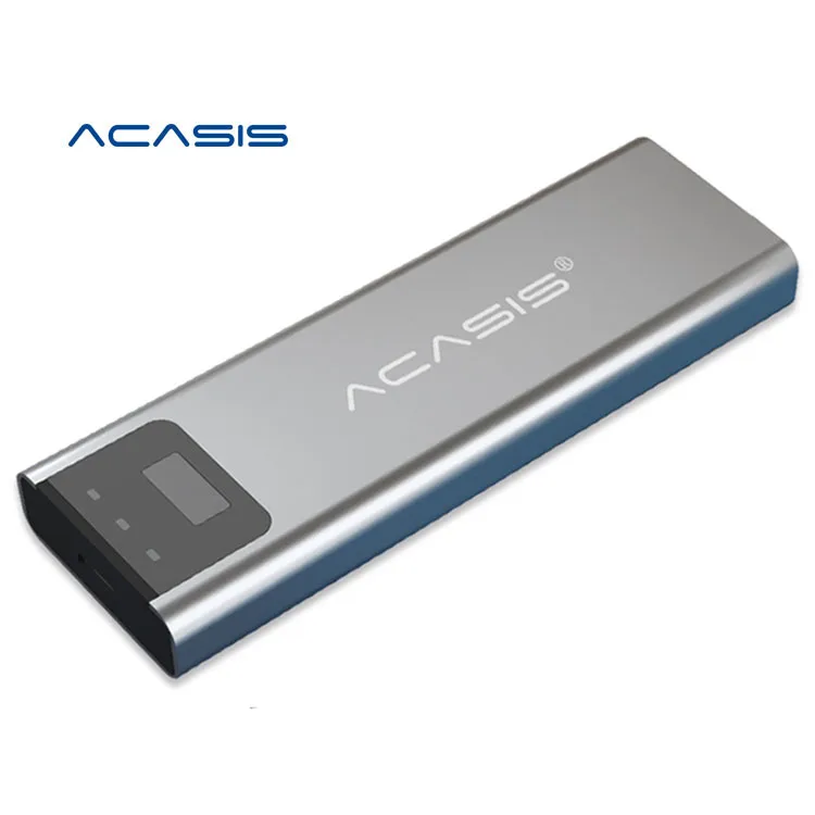 

ACASIS Hot selling128G Mobile SSD High-Speed Type-C USB3.0 Fingerprint Encryption Laptop External Hard Drive
