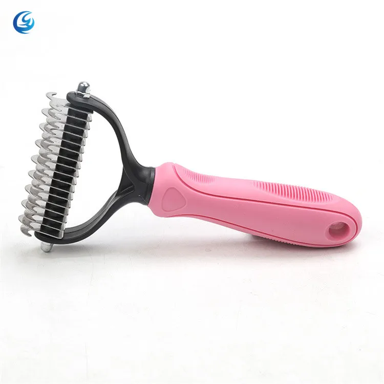 

DropShipping Pet Cleaning Stainless Steel Brush Pet Grooming Combs Hair Removal Tools