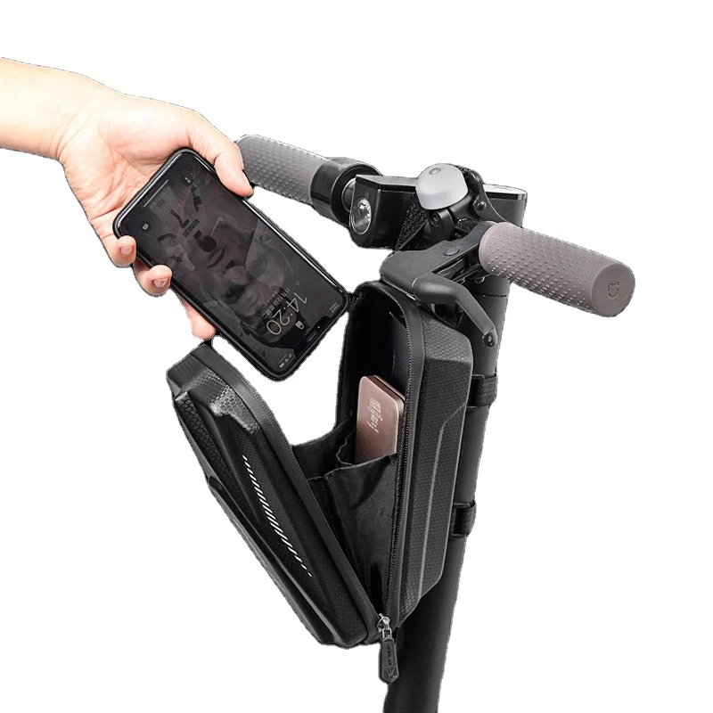 

Factory direct sale bag for electric scooter bicycle handlebar storage bag, Black