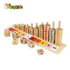 New hottest baby educational wooden counting blocks for math W12F044