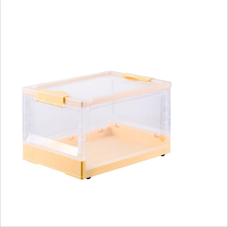 

Durable Folding Plastic Stackable storage box, Customized
