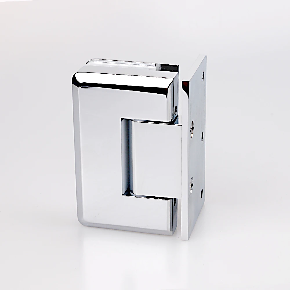 KEZE High quality new design 90 degree wall  glass shower room door pivot hinge