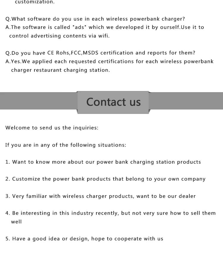 Portable power bank Shared power bank rental charging station 6 PCS 5000mah power banks quick charging - ANKUX.COM