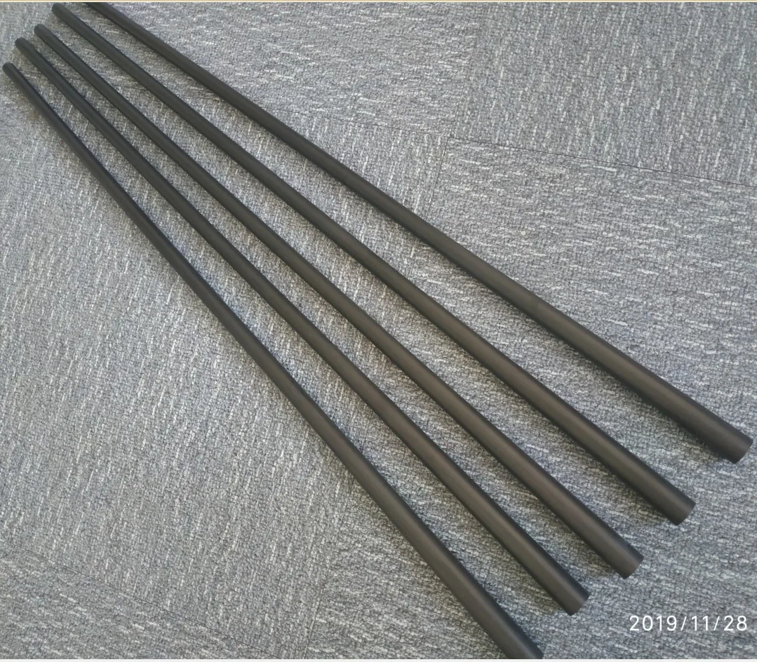 Carbon Fiber Cue Shaft 12.4mm 12.5mm 12.8mm 13mm Customize Carbon Fiber
