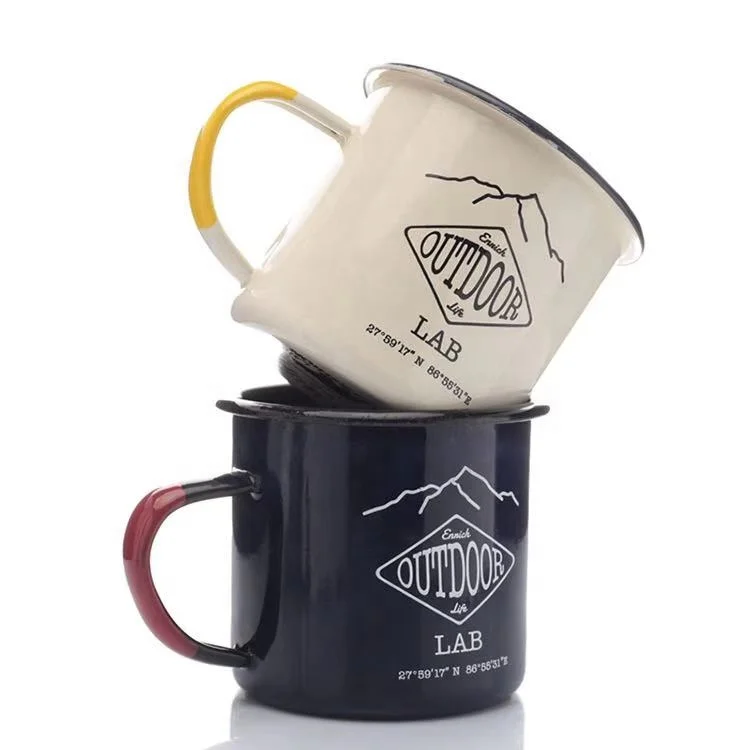 Luluandlucy Wholesale Coffee Cup Enamel Mug