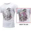 OEM UV Sensitive Color Change Cotton T Shirt Printing Color Change In Sun T Shirts