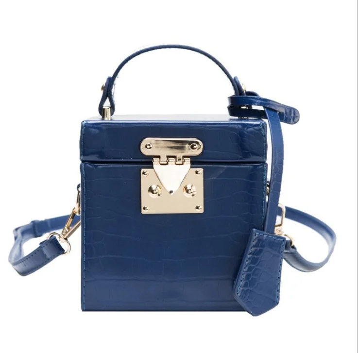 

Women bag 2021 trendy luxury handbags for ladies pu leather chain cross body purses sling shoulder woman fashion box bags