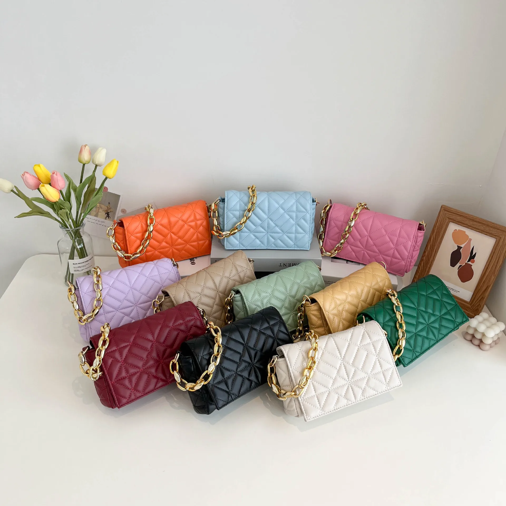 

2022 Wholesale Designer Handbags Girls Fashion Quality Bags Women Hand Bags Ladies Handbags Women's Shoulder Bags, Customizable